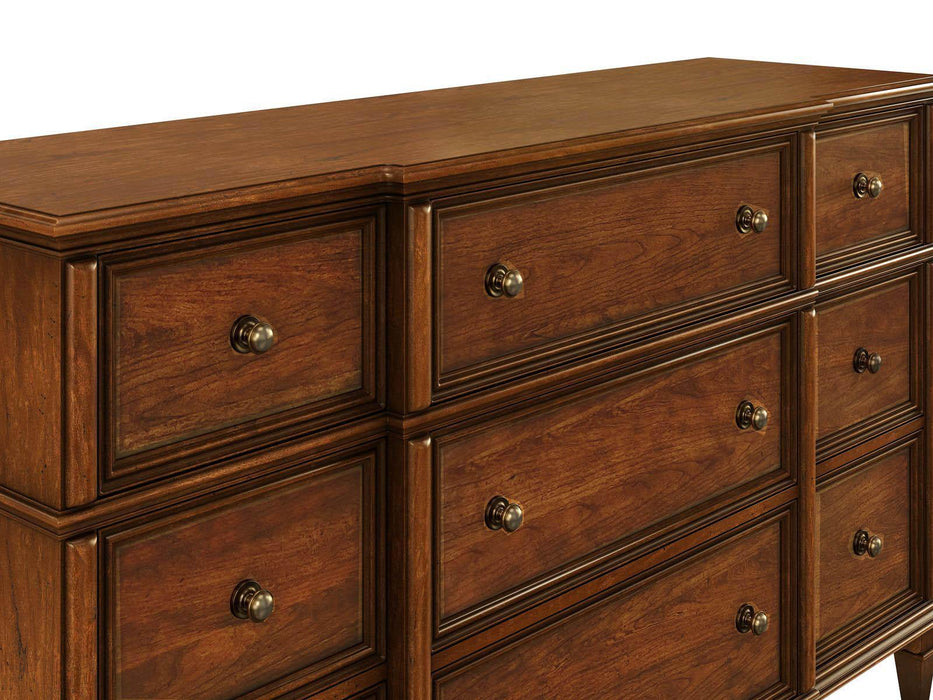 Furniture Newel Dresser in Medium Cherry