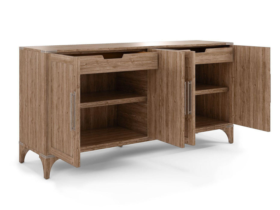 Furniture Passage Credenza in Light Oak