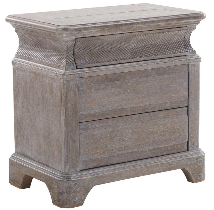 Furniture Summer Creek Light Keeper's Bedside Chest in Oak