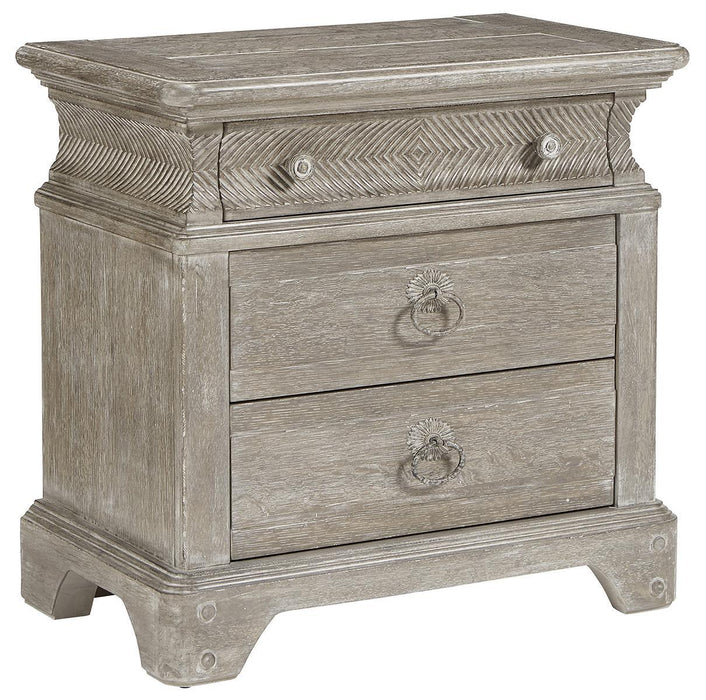 Furniture Summer Creek Light Keeper's Bedside Chest in Oak image