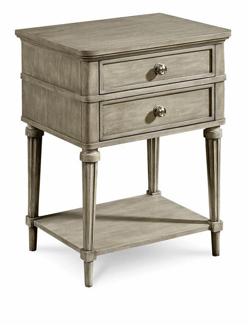 Morrissey 2 Drawer Kirke Leg Nightstand in Glam image