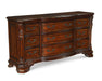 Old World Drawer Dresser in Warm Pomegranate image