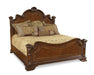 Old World King Estate Bed in Warm Pomegranate image