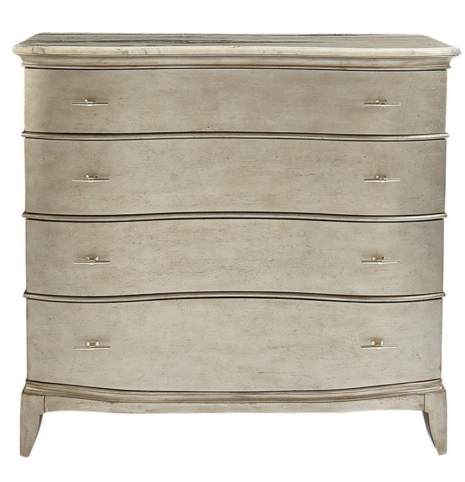 Starlite 4 Drawer Media Chest in Silver image