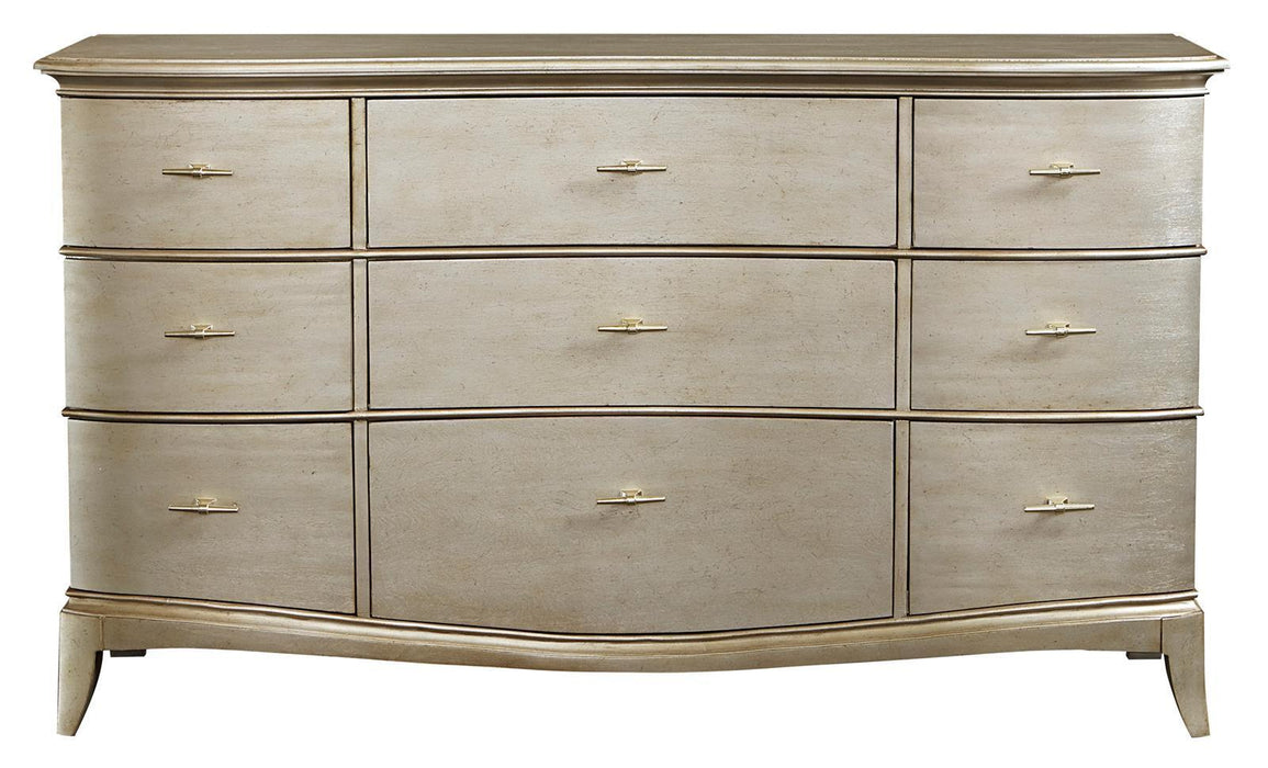 Starlite 9 Drawer Dresser in Silver image