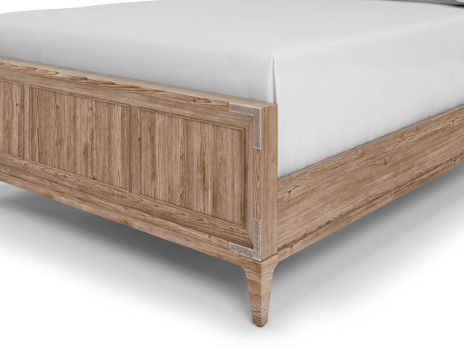 Furniture Passage California King Panel Bed in Light Oak