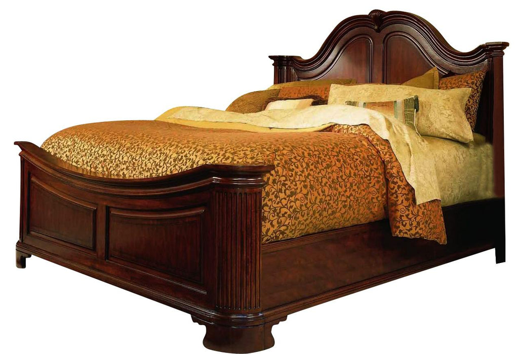 American Drew Cherry Grove King Mansion Bed