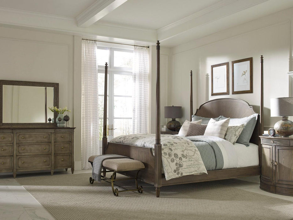 American Drew Savona Bed Bench in Versaille