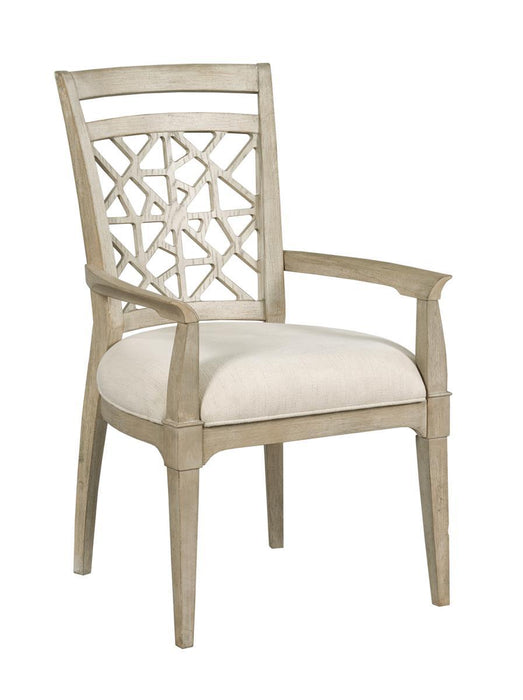 American Drew Vista Essex Arm Chair in White Oak (Set of 2) image