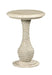 American Drew Vista Biscane Round End Table in White Oak image