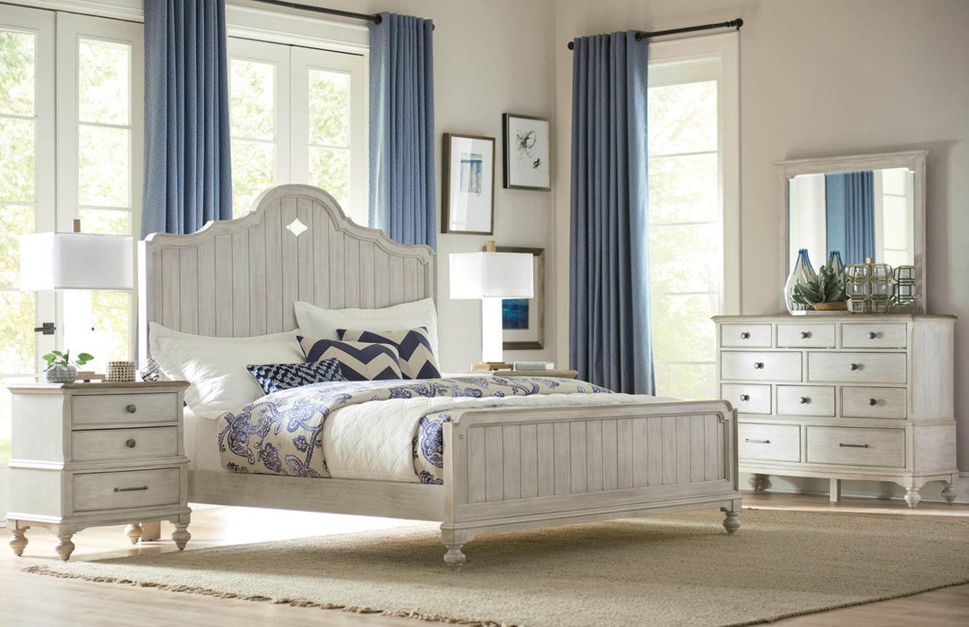 American Drew Litchfield Queen Laurel Panel Bed