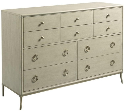 American Drew Lenox Ventura 10 Drawer Dresser Rich Clear Lacquer image