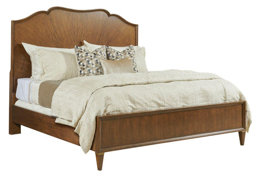 American Drew Vantage Carlisle California King Panel Bed in Medium Stain 929-317R image