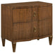 American Drew Vantage Richfield 2 Drawer Nightstand in Medium Stain image