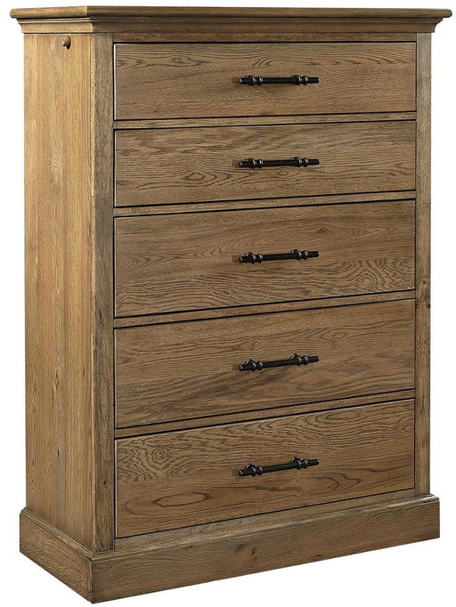 Aspenhome Manchester Chest in Glazed Oak IMA-456-GLZ image