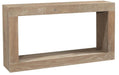 Aspenhome Nova Oak 60" Console Table in English Taupe WKU960-ETP image