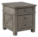 Aspenhome Tucker End Table in Stone I45-9140-STN image