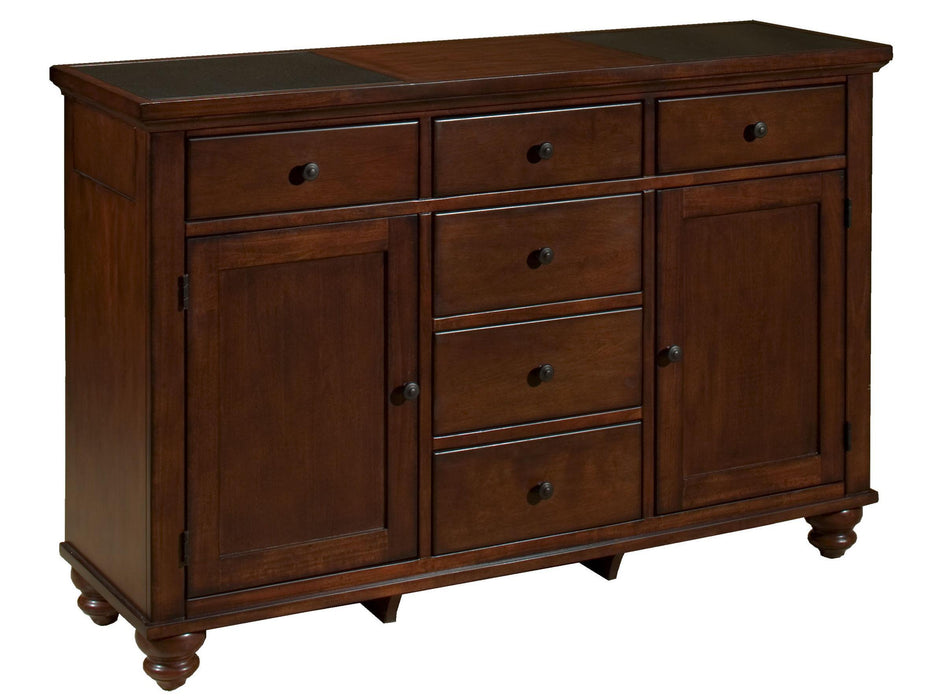 Aspenhome Cambridge Server in Brown Cherry ICB-6802 image