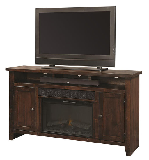 Aspenhome Alder Grove 63" Fireplace Console in Tobacco image