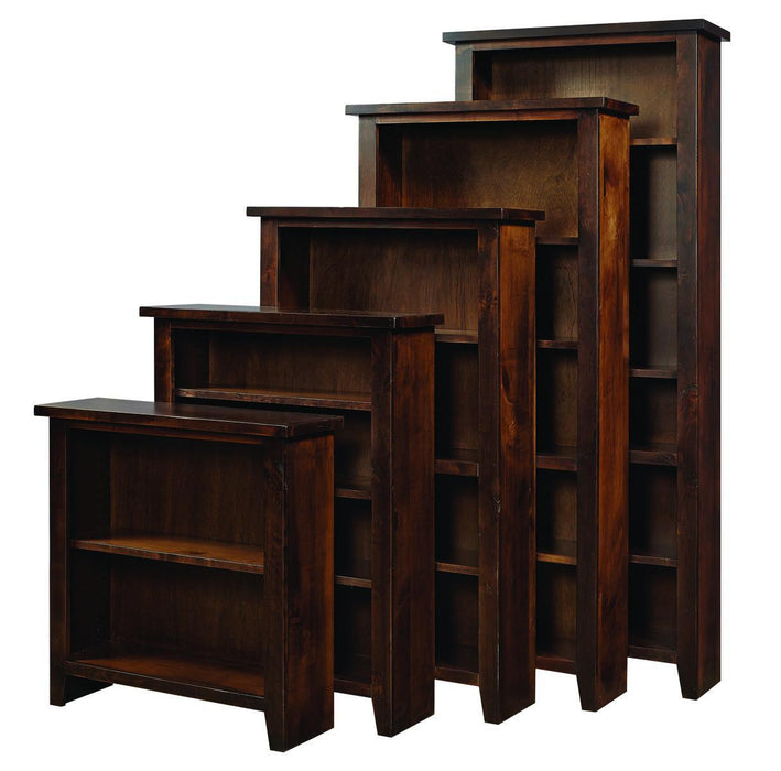 Aspenhome Alder Grove 36" Bookcase in Tobacco image