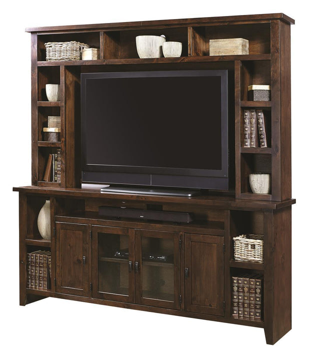 Aspenhome Alder Grove 84" Console and Hutch in Tobacco DG1036-H-TOB image