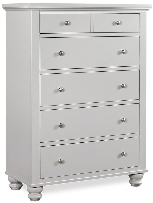 Aspenhome Cambridge 6 Drawer Chest in Grey image