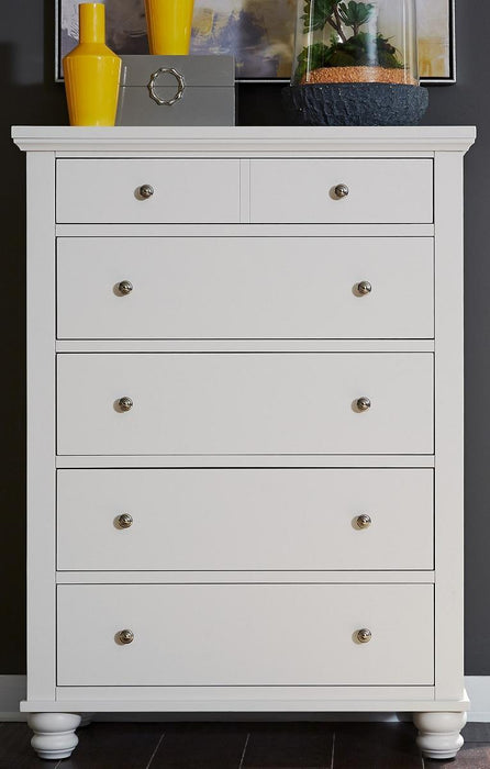 Aspenhome Cambridge 6 Drawer Chest in White