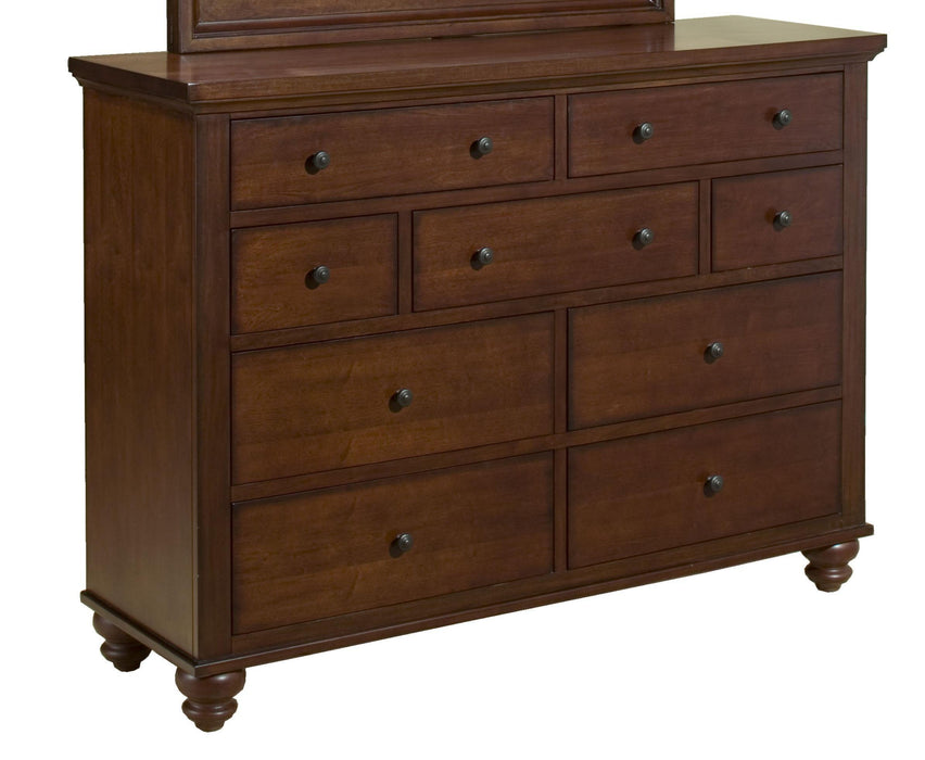 Aspenhome Cambridge Chesser in Brown Cherry ICB-455-BCH image