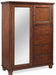 Aspenhome Cambridge Chiffarobe in Brown Cherry image