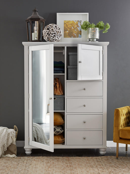 Aspenhome Cambridge Chiffarobe in White