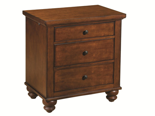 Aspenhome Cambridge Liv360 Nightstand in Brown Cherry ICB-450-BCH image