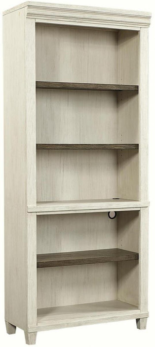 Aspenhome Caraway 3pc Bookcase Wall in Aged Ivory