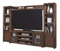 Aspenhome Contemporary Alder 72" Entertainment Wall in Tobacco image