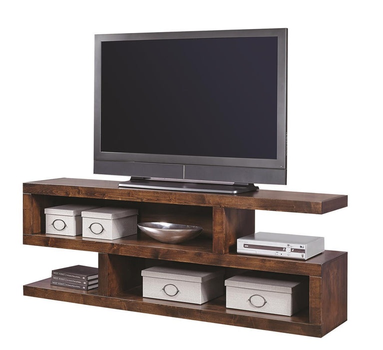 Aspenhome Contemporary Alder 74" Open S Console in Tobacco image