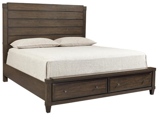 Aspenhome Easton California King Storage Bed in Burnt Umber image