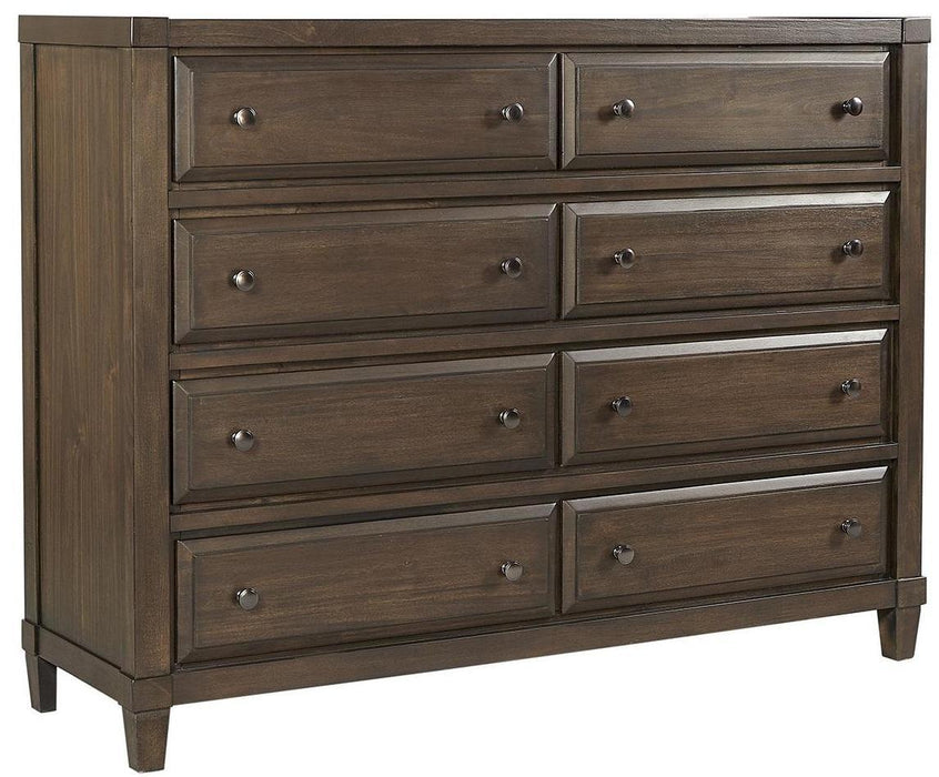 Aspenhome Easton 8 Drawer Chesser in Burnt Umber image