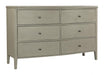 Aspenhome Furniture Charlotte Dresser in Shale image