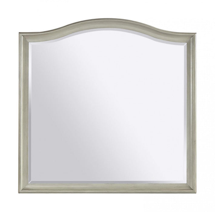 Aspenhome Furniture Charlotte Landscape Mirror in Shale image