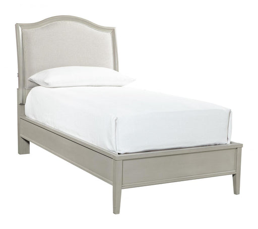 Aspenhome Furniture Charlotte Full Upholstered Sleigh Bed in Shale image