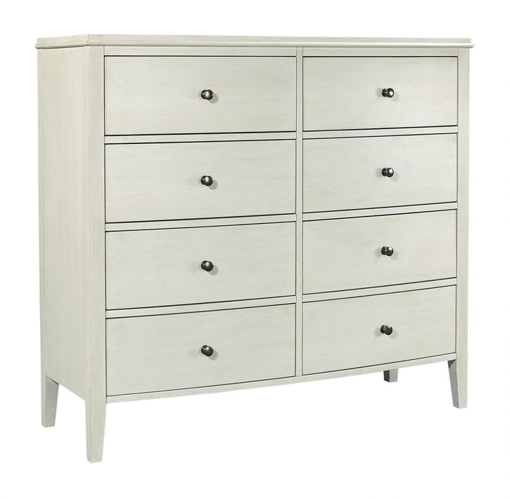 Aspenhome Furniture Charlotte Tall Chesser in White image