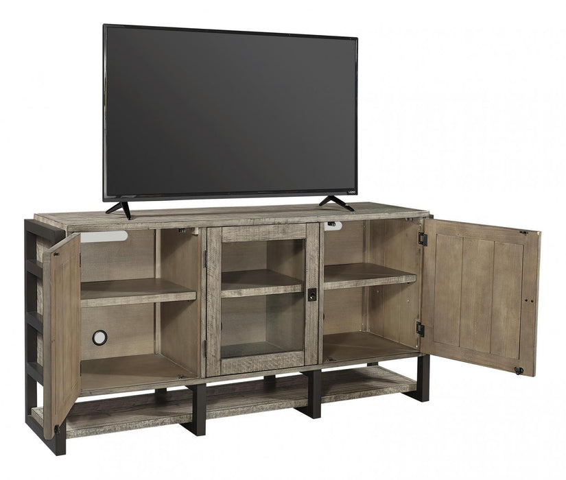 Aspenhome Furniture Grayson 65" Console in Cinder Grey