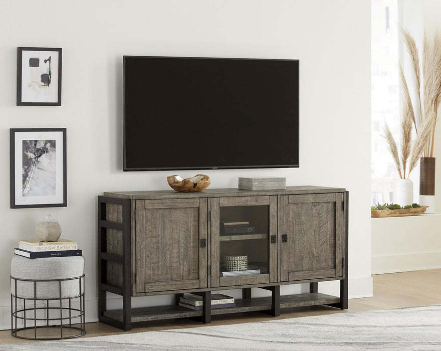 Aspenhome Furniture Grayson 65" Console in Cinder Grey