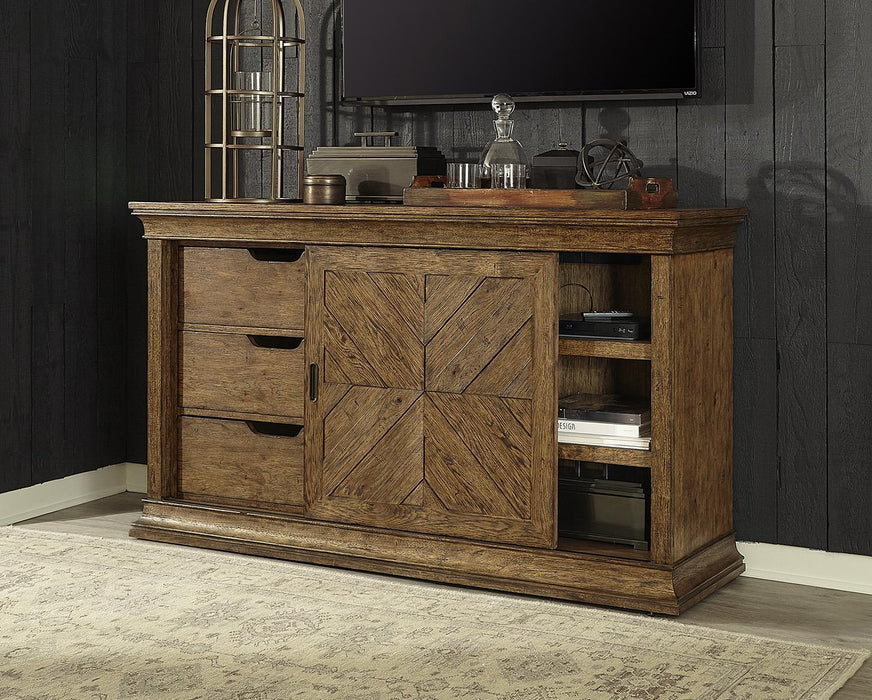 Aspenhome Furniture Mosaic 66" Console in Pecan