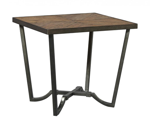 Aspenhome Furniture Mosaic End Table with Wood Top in Pecan image