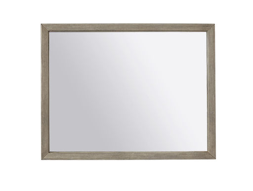 Aspenhome Furniture Platinum Landscape Mirror in Grey image