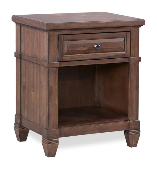 Aspenhome Furniture Thornton 1 Drawer Nightstand in Sienna image