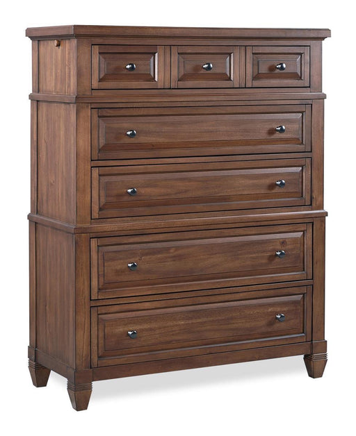 Aspenhome Furniture Thornton 5 Drawer Chest in Sienna image