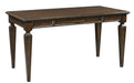 Aspenhome Grand Classic Peninsula Desk in Tobacco image