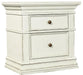 Aspenhome Granville 2 Drawer Nightstand in Vintage White image