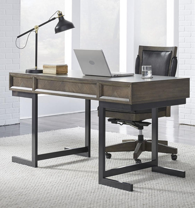 Aspenhome Harper Point 66" Writing Desk in Fossil image